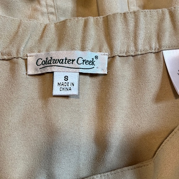 Coldwater creek size 8 khaki skirt fall - Picture 4 of 7